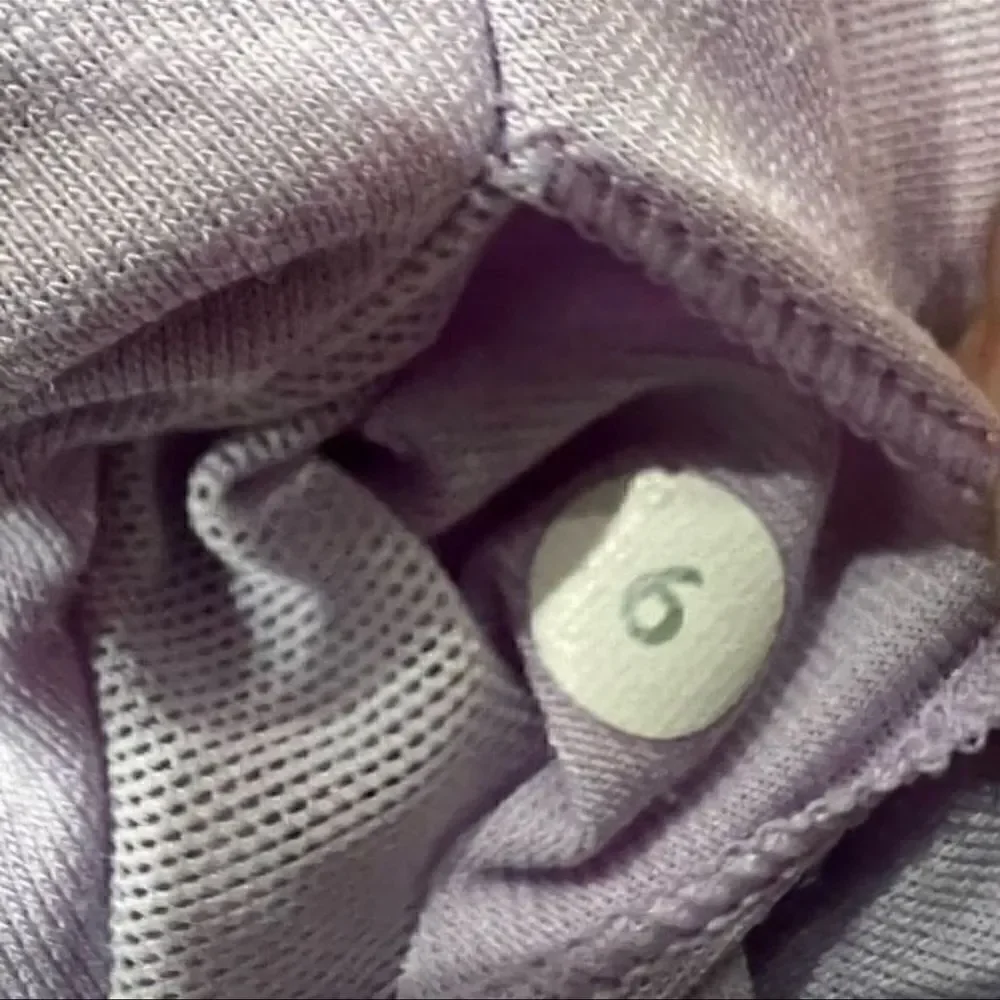 Lululemon tone it tank top pretty purple size 6
